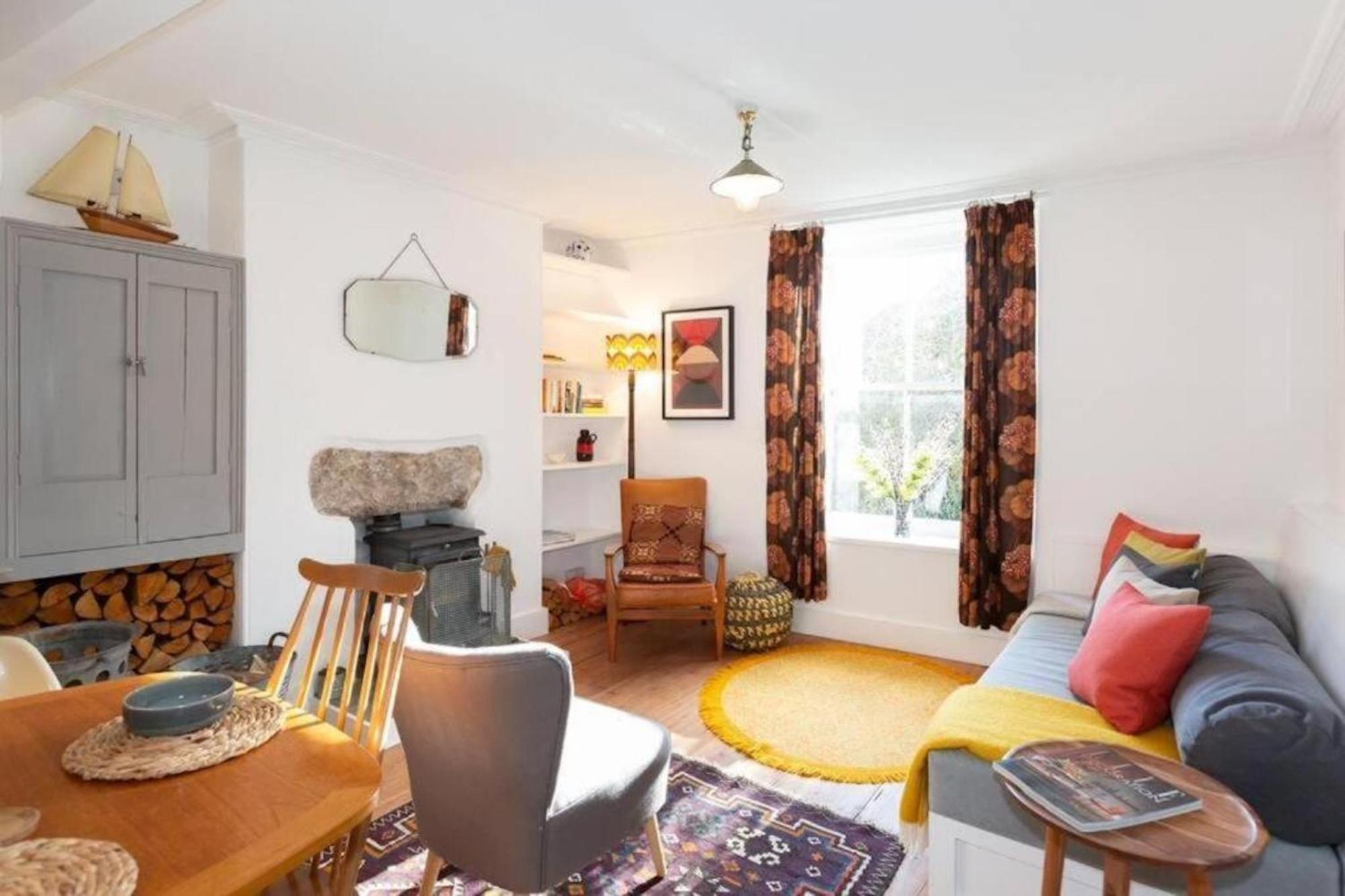 Janies Cottage~ Mousehole~Eclectic Interiors & Vintage Charm Dış mekan fotoğraf